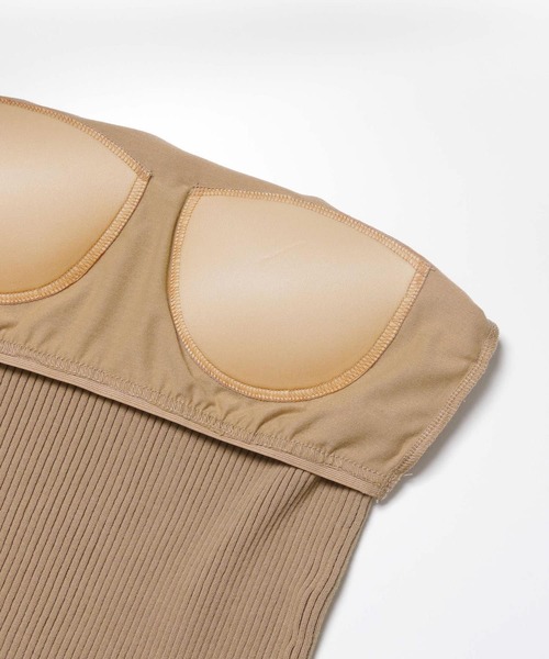 SENSE OF PLACE by URBAN RESEARCH(センスオブプレイスバイアーバンリサーチ)の「カップツキニットキャミソール(キャミソール・レディース・ライトベージュ/ベージュ/ブラック・ONE)」の12枚目の写真
