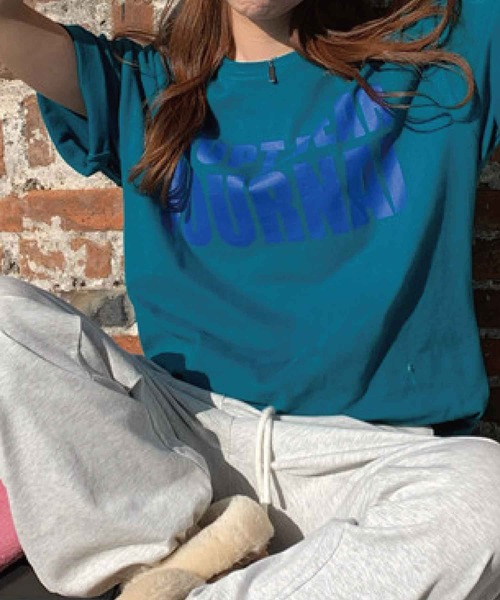 meJane(ミージェーン)の「フロントビックロゴプリントルーズTシャツ【ZOZOTOWN限定】(Tシャツ/カットソー・レディース・ホワイト/チャコールグレー/ブルー・FREE)」の22枚目の写真