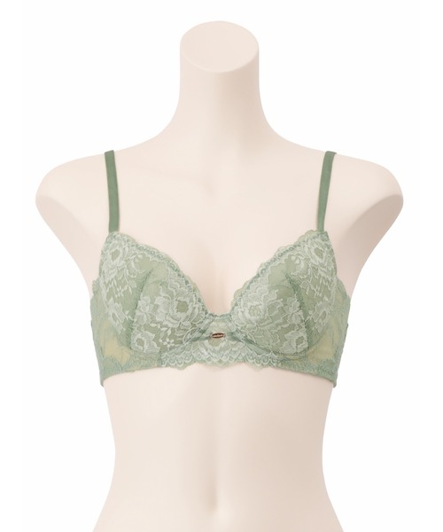 ravime(ラヴィミー)の「シンシア デュベタッチ ブラ(Fカップ)(ブラジャー・レディース・ピンク/グリーン/テラコッタ・F65/F70/F75)」の19枚目の写真