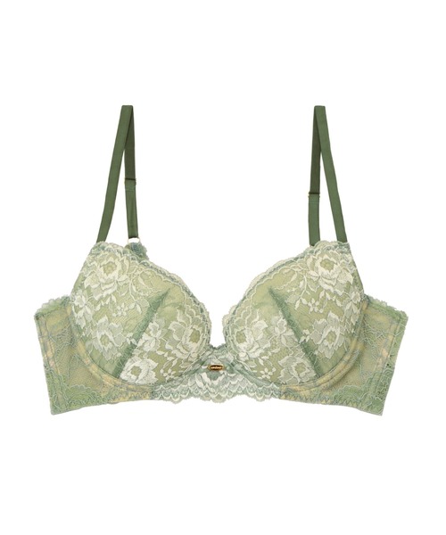 ravime(ラヴィミー)の「シンシア デュベタッチ ブラ(Fカップ)(ブラジャー・レディース・ピンク/グリーン/テラコッタ・F65/F70/F75)」の9枚目の写真