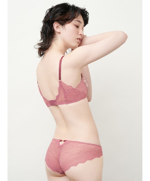 ravime(ラヴィミー)の「シンシア デュベタッチ ブラ(Fカップ)(ブラジャー・レディース・ピンク/グリーン/テラコッタ・F65/F70/F75)」の7枚目の写真