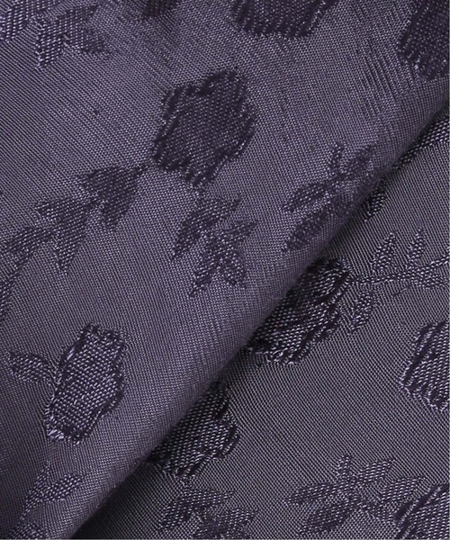 La TOTALITE（ラトータリテ）の「フラワージャガードレーヨンタックスカート【手洗い可能】◆（スカート・レディース・ラベンダー/ダークブルー・38/36）」の20枚目の写真