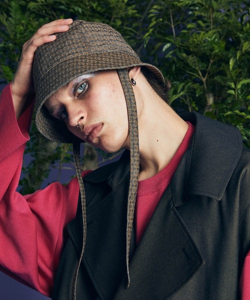 MAISON SPECIAL（メゾンスペシャル）の「《ユニセックスアイテム》マルチファブリックメトロハット 【MAISON SPECIAL/メゾンスペシャル】（ハット・メンズ・ダークブラック/ブラック/グレイッシュベージュ/オフホワイト/その他4/その他3/その他2/その他1/その他5・FREE）」の7枚目の写真