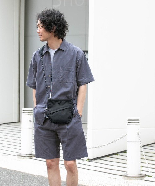 URBAN RESEARCH DOORS（アーバンリサーチドアーズ）の「サマーコールシャツ（シャツ/ブラウス・メンズ・ライトグレー/レッド系その他/モカ/ブルー・38/40）」の22枚目の写真