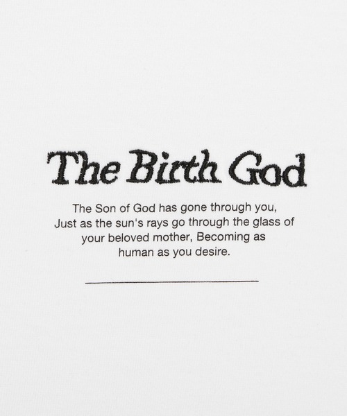 LEGENDA(レジェンダ)の「Birth God ‐ T-shirt *(Tシャツ/カットソー・レディース・ホワイト/ブラック/ベージュ/パープル・FREE)」の7枚目の写真