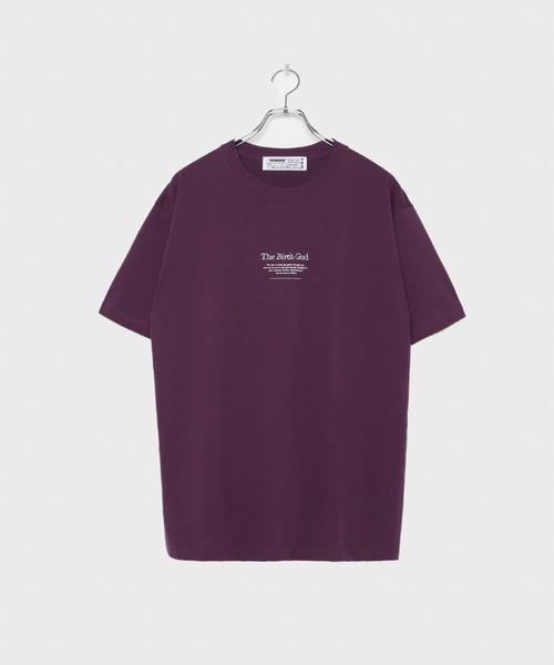 LEGENDA(レジェンダ)の「Birth God ‐ T-shirt *(Tシャツ/カットソー・レディース・ホワイト/ブラック/ベージュ/パープル・FREE)」の8枚目の写真