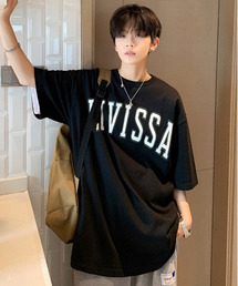 neos | 【neos -addictive design-】ビッグシルエット ヘビーウェイト ラバープリント カレッジ Tシャツ(Tシャツ/カットソー)