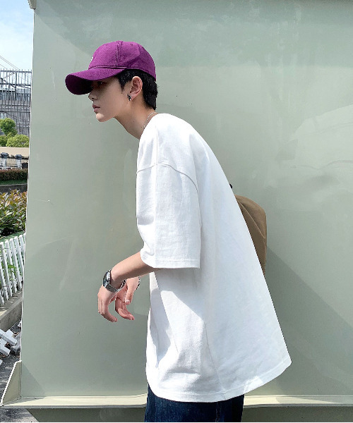 neos（ネオス）の「【neos -addictive design-】ビッグシルエット ヘビーウェイト ラバープリント カレッジ Tシャツ（Tシャツ/カットソー・メンズ・ホワイト/ブラック/ベージュ/ホワイト系その他/ブラック系その他/ホワイト系その他2・MEDIUM/LARGE）」の15枚目の写真