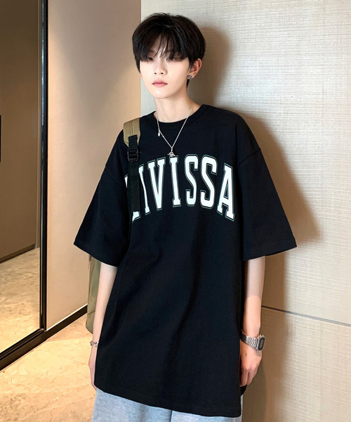 neos（ネオス）の「【neos -addictive design-】ビッグシルエット ヘビーウェイト ラバープリント カレッジ Tシャツ（Tシャツ/カットソー・メンズ・ホワイト/ブラック/ベージュ/ホワイト系その他/ブラック系その他/ホワイト系その他2・MEDIUM/LARGE）」の21枚目の写真