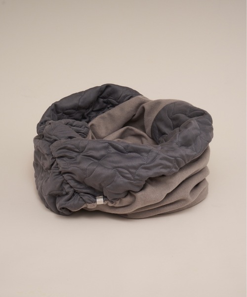 TROVE（トローヴ）の「TROVE 2021AW / JARVI LOOP MUFFLER / 65GOD02（ネックウォーマー/スヌード・メンズ・アッシュブラウン/グレー・FREE）」の5枚目の写真