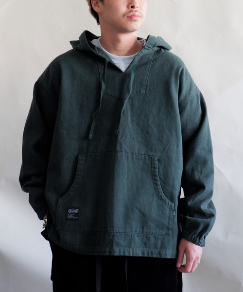 MANASTASH（マナスタッシュ）の「MANASTASH/マナスタッシュ　CHILLIWACK BAJA HOODIE チリワックバハフーディー　7112113（パーカー・メンズ・ダークグリーン/その他・MEDIUM/LARGE/X-LARGE）」の2枚目の写真