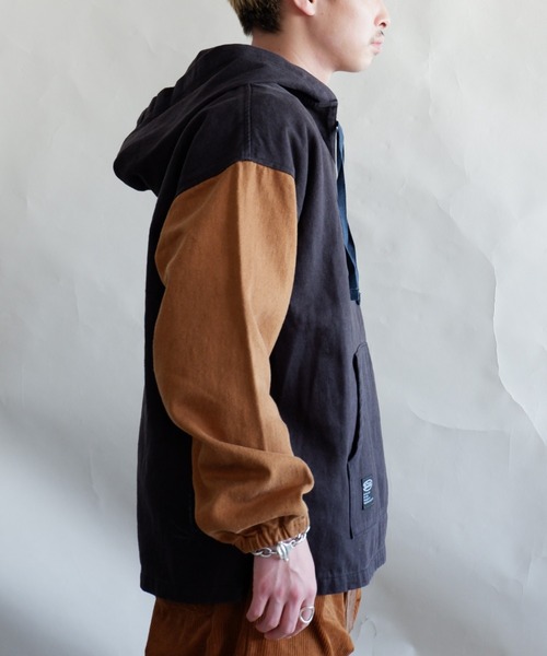 MANASTASH 7213027 WOOLLY BAJA HOODIE サイズM プルオーバー スウェット パーカー ブラウン マナスタッシュ 4-1018T 248594 MANASTASH 7213027 WOOLLY BAJA HOODIE サイズM プルオーバー