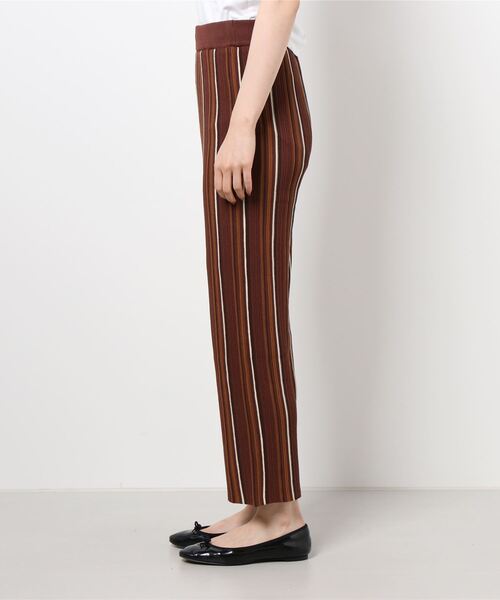 LOWRYS FARM(ローリーズファーム)の「マルチストライプパンツ 948020(その他パンツ・レディース・アイボリー/ブラック/ブラウン・FREE)」の7枚目の写真
