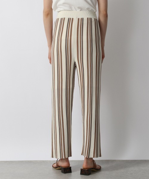 LOWRYS FARM(ローリーズファーム)の「マルチストライプパンツ 948020(その他パンツ・レディース・アイボリー/ブラック/ブラウン・FREE)」の8枚目の写真