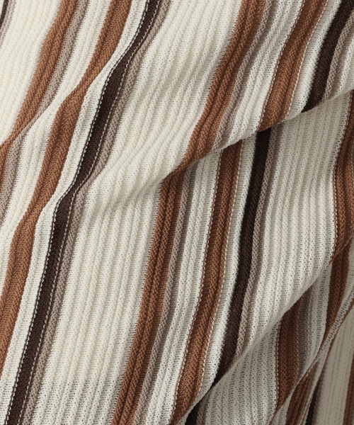 LOWRYS FARM(ローリーズファーム)の「マルチストライプパンツ 948020(その他パンツ・レディース・アイボリー/ブラック/ブラウン・FREE)」の13枚目の写真