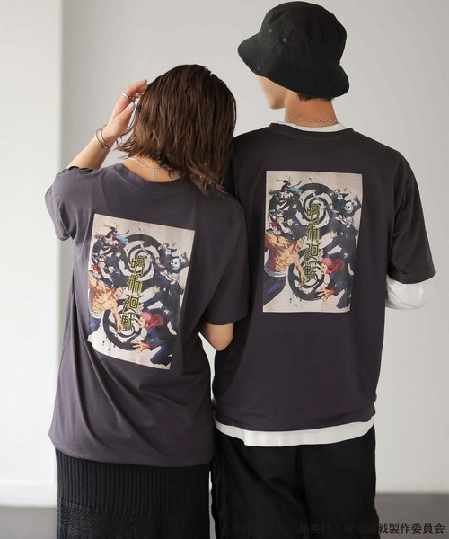 呪術廻戦（ジュジュツカイセン）の「【呪術廻戦】コラボプリントＴシャツ（Tシャツ/カットソー・レディース・チャコールグレー/ホワイト系その他/ブラック系その他/ホワイト系その他2・MEDIUM/LARGE/X-LARGE）」の12枚目の写真