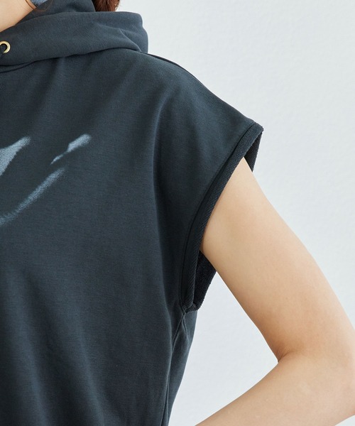 ROPE' PICNIC（ロペピクニック）の「【着丈が選べる】超長綿カットフーディ（パーカー・レディース・スミクロ/ベージュ系その他・38/40）」の8枚目の写真