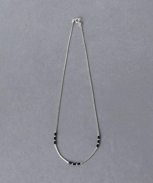 Harpo（アルポ）の「＜HARPO（ハルポ）＞BLK HEISHI ビーズネックレス（ネックレス・レディース・ブラック・FREE）」の2枚目の写真