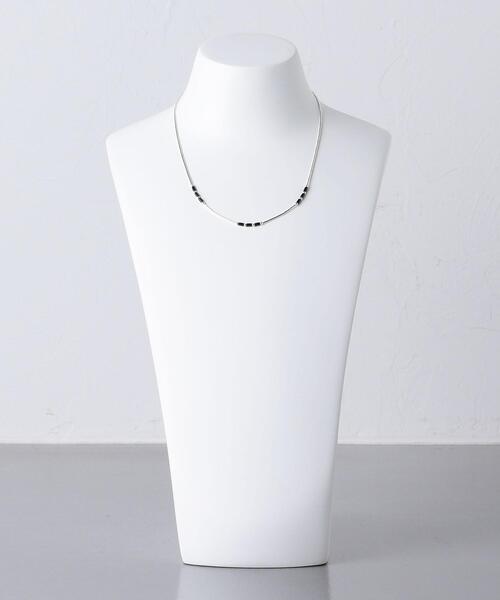 Harpo（アルポ）の「＜HARPO（ハルポ）＞BLK HEISHI ビーズネックレス（ネックレス・レディース・ブラック・FREE）」の6枚目の写真