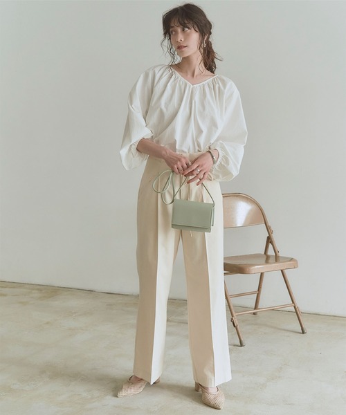 titivate(ティティベイト)の「スクエアミニポシェット(ショルダーバッグ・レディース・ブラウン/ホワイト/ブラック/ミント・FREE)」の9枚目の写真