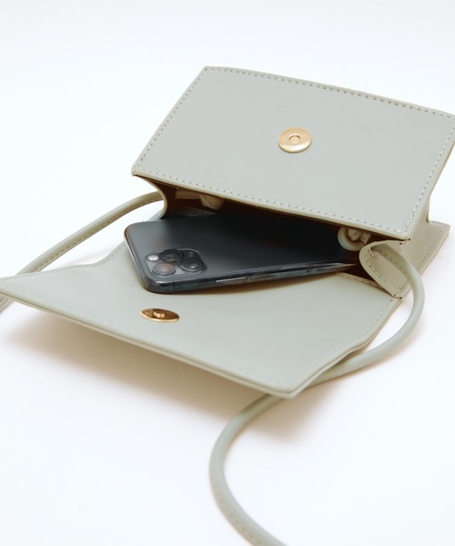 titivate(ティティベイト)の「スクエアミニポシェット(ショルダーバッグ・レディース・ブラウン/ホワイト/ブラック/ミント・FREE)」の10枚目の写真