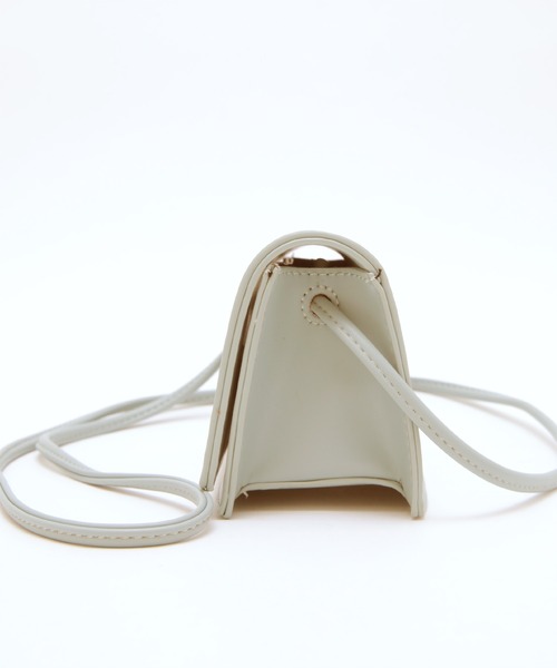 titivate(ティティベイト)の「スクエアミニポシェット(ショルダーバッグ・レディース・ブラウン/ホワイト/ブラック/ミント・FREE)」の13枚目の写真