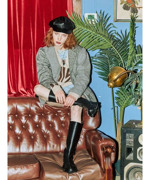 jouetie(ジュエティ)の「パワショルクレイジパターンジャケット(テーラードジャケット・レディース・ブラック/その他2/その他1・MEDIUM)」の8枚目の写真