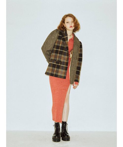 jouetie(ジュエティ)の「パワショルクレイジパターンジャケット(テーラードジャケット・レディース・ブラック/その他2/その他1・MEDIUM)」の18枚目の写真