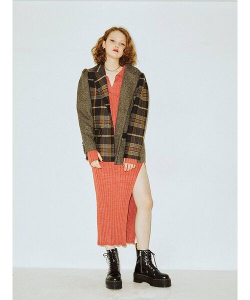 jouetie(ジュエティ)の「パワショルクレイジパターンジャケット(テーラードジャケット・レディース・ブラック/その他2/その他1・MEDIUM)」の19枚目の写真