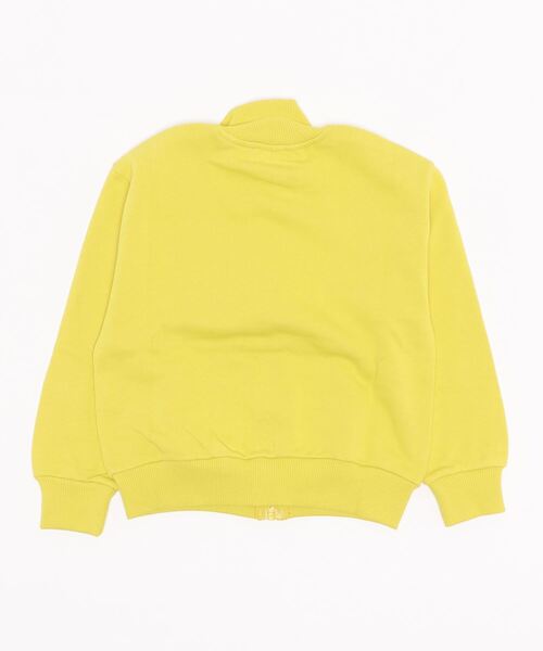 BENETTON (UNITED COLORS OF BENETTON)（ベネトンユナイテッドカラーズオブベネトン）の「キッズグリッターロゴジッパースウェットカーディガン（カーディガン/ボレロ・キッズ・マスタード/レッド・SMALL/X-LARGE/MEDIUM/XX-LARGE/LARGE/X-SMALL）」の3枚目の写真