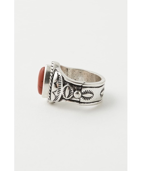 MOUSSY(マウジー)の「STONE リング(リング・レディース・ブラック/オレンジ・FREE)」の12枚目の写真