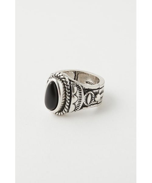 MOUSSY(マウジー)の「STONE リング(リング・レディース・ブラック/オレンジ・FREE)」の10枚目の写真