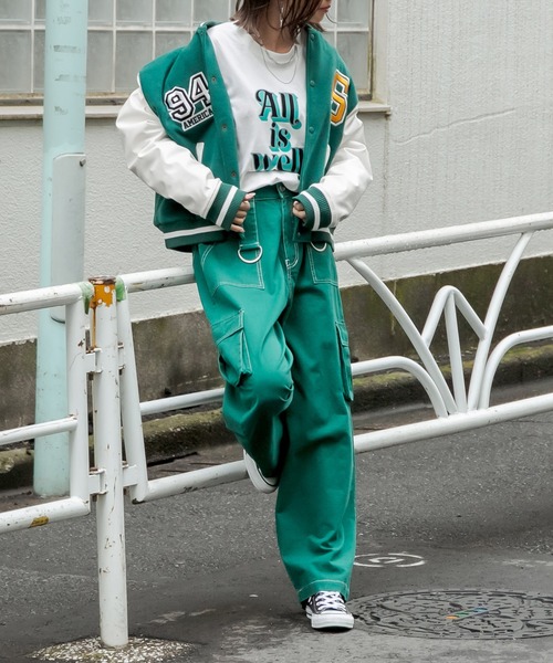 RASVOA(ラスボア)の「Old ロゴロンT(Tシャツ/カットソー・レディース・ブラック/ベージュ/ブルー・FREE)」の13枚目の写真