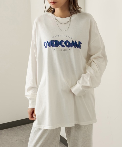 RASVOA(ラスボア)の「Old ロゴロンT(Tシャツ/カットソー・レディース・ブラック/ベージュ/ブルー・FREE)」の12枚目の写真