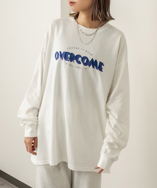 RASVOA(ラスボア)の「Old ロゴロンT(Tシャツ/カットソー・レディース・ブラック/ベージュ/ブルー・FREE)」の14枚目の写真
