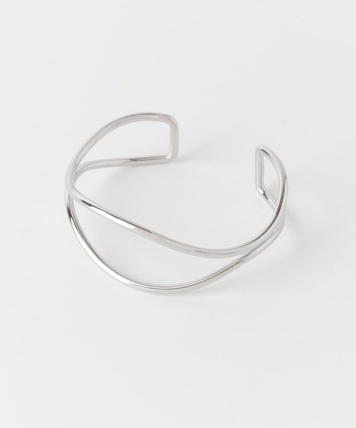 URBAN RESEARCH DOORS(アーバンリサーチドアーズ)の「ダブルラインバングル(ブレスレット・レディース・シルバー/ゴールド・ONE)」の7枚目の写真