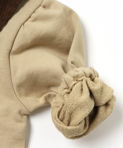 apres les cours（アプレレクール）の「WEB限定 フラワー刺繍衿付きトレーナー（スウェット・キッズ・アイボリー/キャメル・90/100/110/120/80/130）」の16枚目の写真