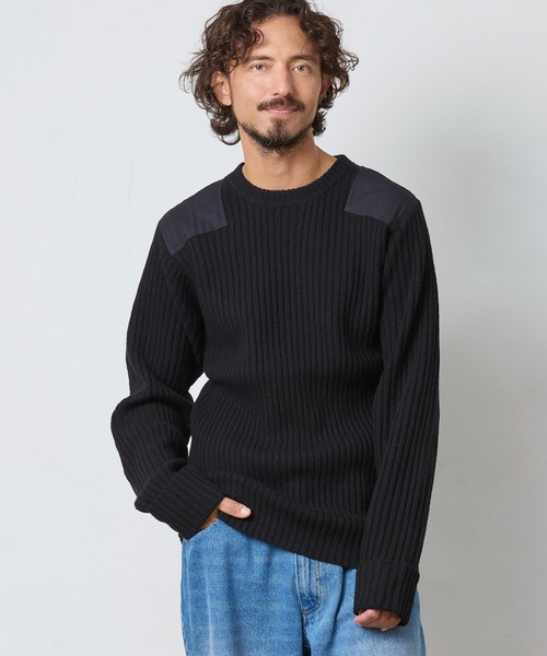 L.L.Bean(エルエルビーン)の「コマンド・セーター 米国フィット・レギュラー(ニット/セーター・メンズ・ネイビー/オリーブドラブ/ヘザーグレー/ブラック・SMALL/MEDIUM/LARGE)」の16枚目の写真