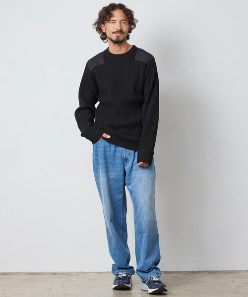 L.L.Bean(エルエルビーン)の「コマンド・セーター 米国フィット・レギュラー(ニット/セーター・メンズ・ネイビー/オリーブドラブ/ヘザーグレー/ブラック・SMALL/MEDIUM/LARGE)」の19枚目の写真