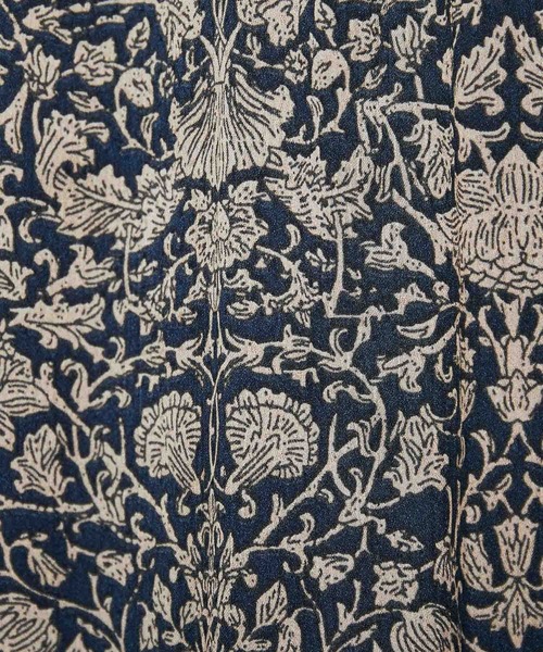 MADEMOISELLE ROPE'(マドモアゼル ロペ)の「【セットアップ対応】ボタニカルフラワーティアードスカート(スカート・レディース・ブルー系その他/レッド系その他2・38)」の11枚目の写真