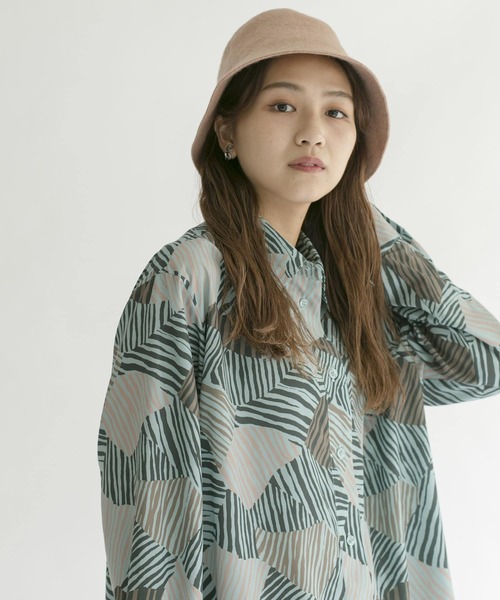 KBF（ケイビーエフ）の「バスクバケットHAT（ハット・レディース・ブラック/キャメル・ONE）」の5枚目の写真