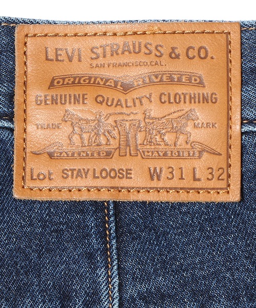 Levi's(リーバイス)の「STAY LOOSE TROUSER BLUE GU WARM(デニムパンツ・メンズ・ダークインディゴブルー・W28 L32/W29 L32/W30 L32/W31 L32/W32 L32/W33 L32/W34 L32/W36 L32)」の11枚目の写真