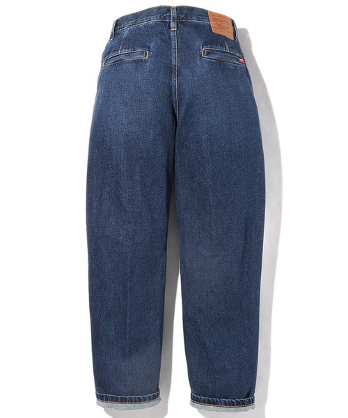 セール】STAY LOOSE TROUSER BLUE GU WARM（デニムパンツ