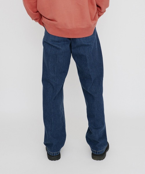 セール】STAY LOOSE TROUSER BLUE GU WARM（デニムパンツ