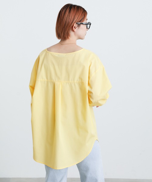 select MOCA（セレクトモカ）の「マルチウェイレイヤードシャツ（シャツ/ブラウス・レディース・オフホワイト/サックスブルー/ペールイエロー・FREE）」の10枚目の写真