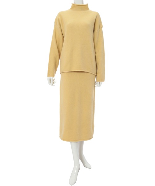 fifth（フィフス）の「プチハイふんわりニットセットアップ（セットアップ・レディース・アイボリー/イエロー/ブラック・MEDIUM）」の14枚目の写真