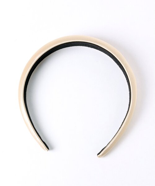 RAY CASSIN（レイカズン）の「サテンカチューシャ（カチューシャ・レディース・ブラック/ベージュ/グレー・FREE）」の5枚目の写真