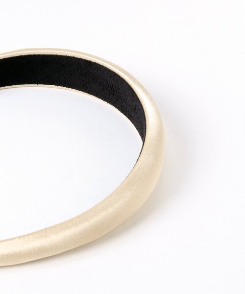 RAY CASSIN（レイカズン）の「サテンカチューシャ（カチューシャ・レディース・ブラック/ベージュ/グレー・FREE）」の6枚目の写真