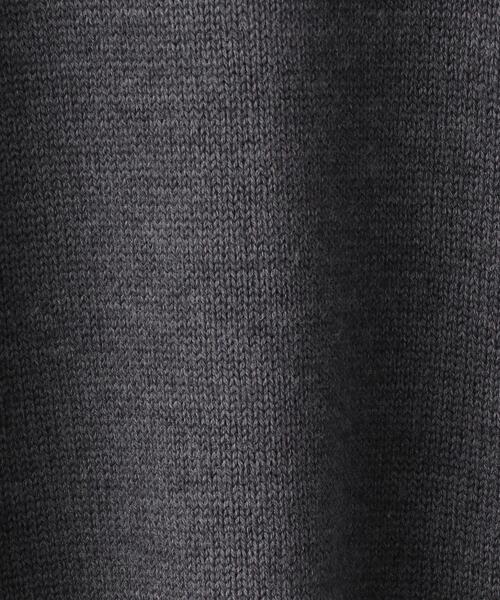 WILLIAM LOCKIE（ウィリアムロッキー）の「＜WILLIAM LOCKIE（ウィリアム ロッキー）＞ メリノ タートル ニット（ニット/セーター・メンズ・ネイビー/グレー・44/40/42）」の8枚目の写真