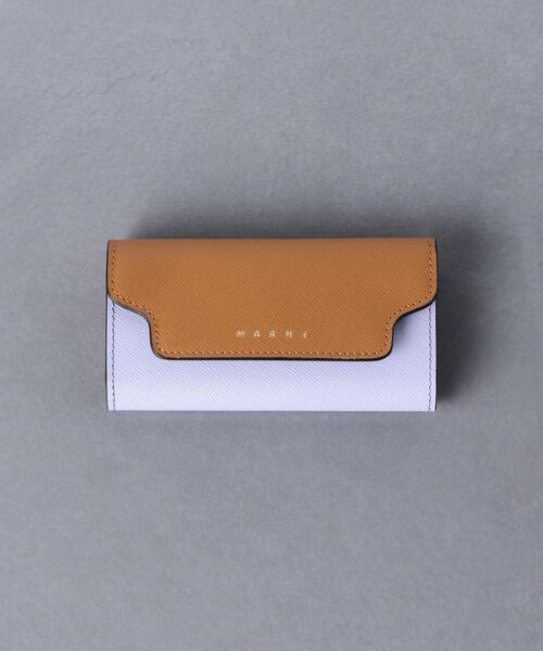 MARNI マルニ　キーケース　橙✖️白 MARNI マルニキーケース橙✖️白